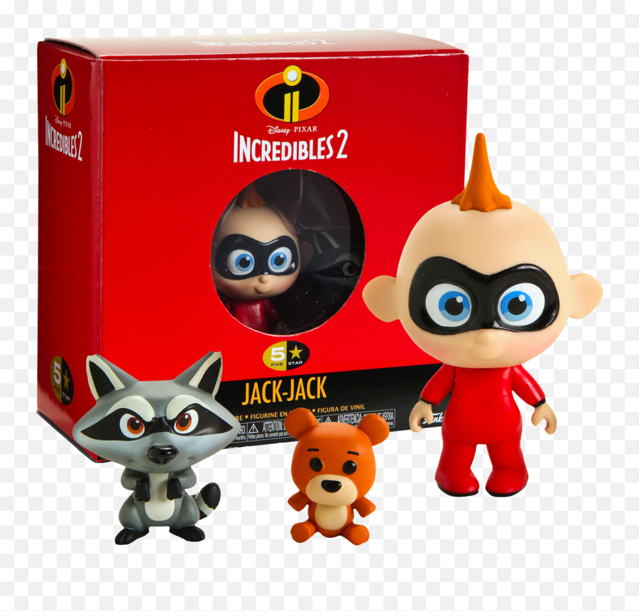 Incredibles 2 Jack - Jack 5 Star 4u201d Vinyl Figure By Funko Incredibles Png,Jack Jack Png