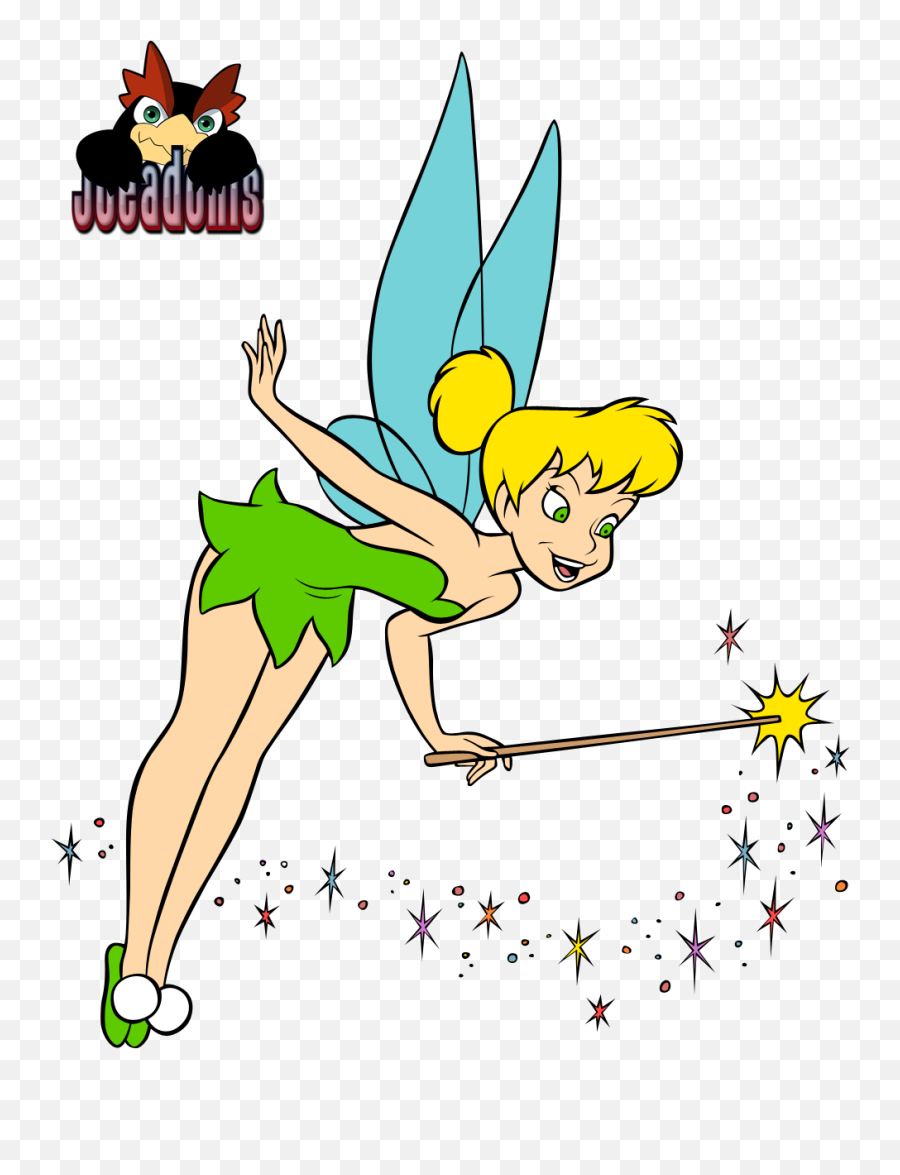 Tinkerbell Vector Jpg Transparent Stock - Tinker Bell And Wand Png,Tinkerbell Transparent