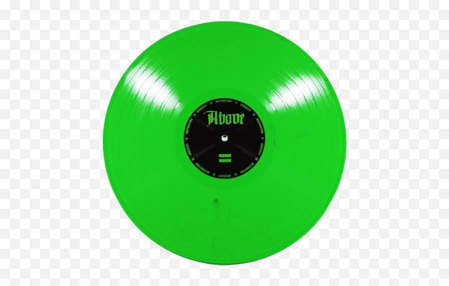 Download Hd Midnight Black Vinyl Slime Green - Supreme Circle Png,Green Slime Png