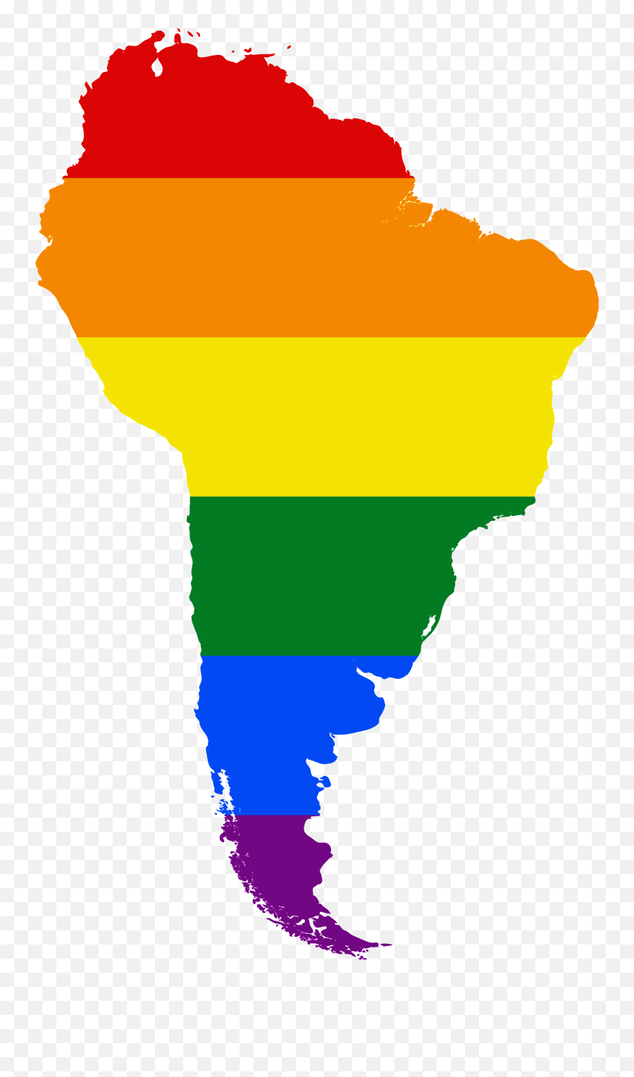 Download Free Png Lgbt Image - Dlpngcom South America Alternate History Maps,Gay Pride Flag Png