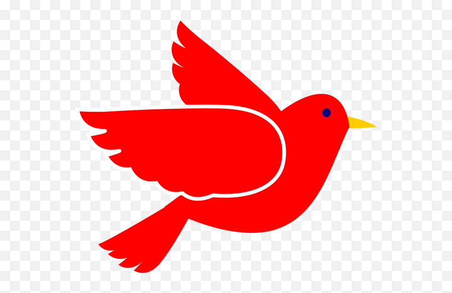Red Bird Clipart Images - Bird Clipart Transparent Background Png,Red Bird Png