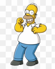 Homer Simpson Psd Official Psds - With Moustache png