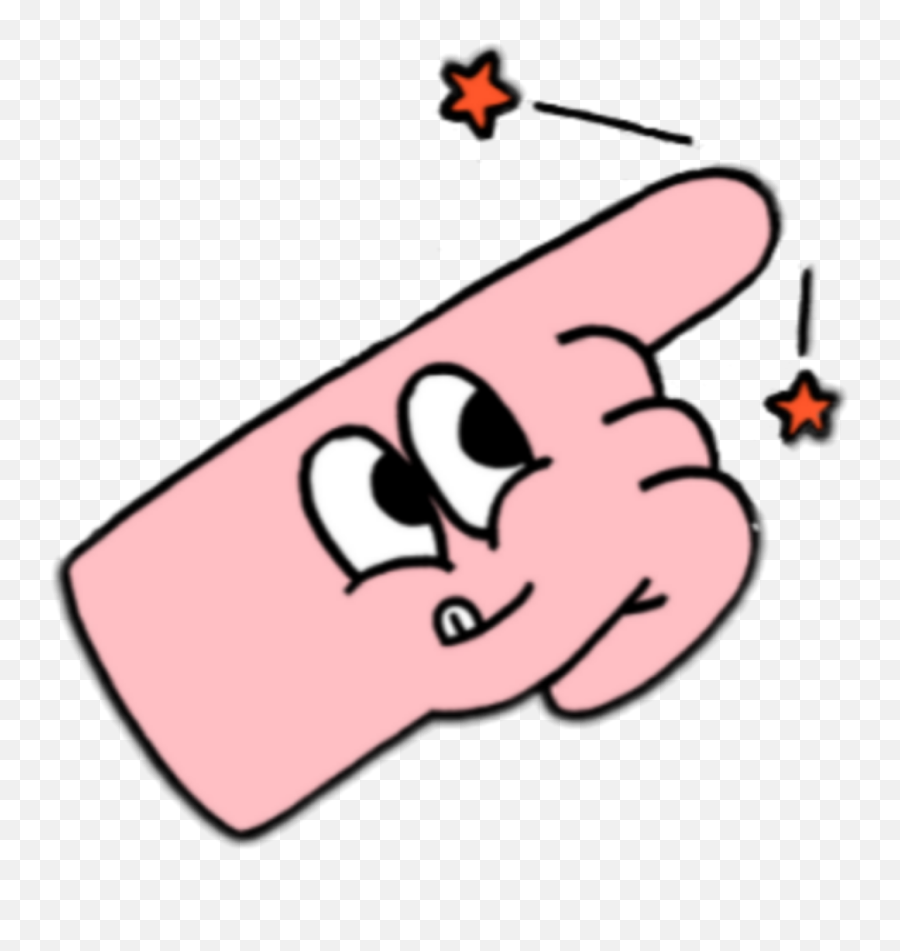 Cute Finger Hand Pink Yay Stars Star - Png Overlays Soft Bot,Yay Png