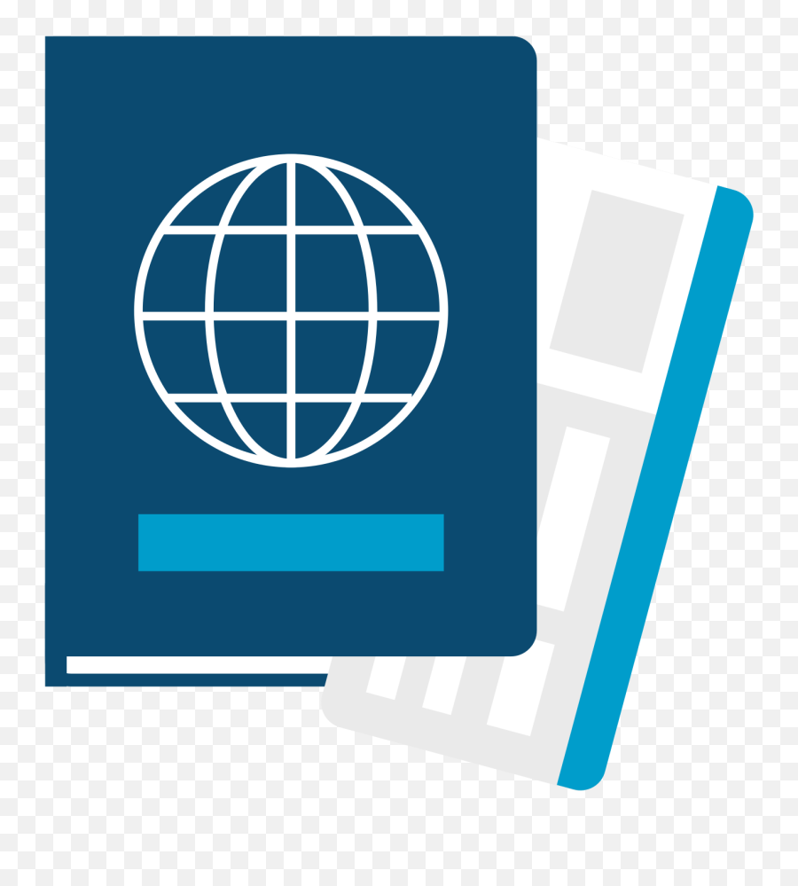 Passport Flat Icon Vector - Vector Passport Icon Png,Passport Png