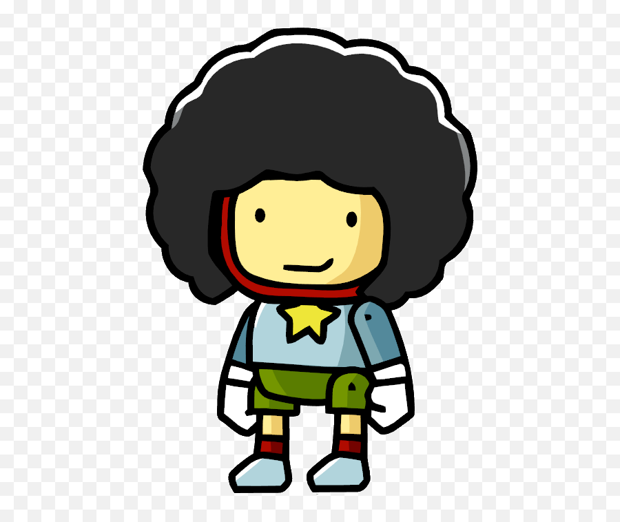 Afro Hairstyle Transparent Png - Maxwell Scribblenauts Png,Afro Png
