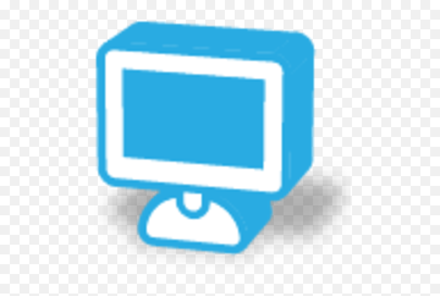 Monitor Icon Free Images - Vector Clip Art Personal Computer Png,Monitor Icon Png