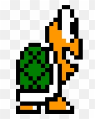 Pixilart - Bowser Pixel Art Mario Png,Koopa Png