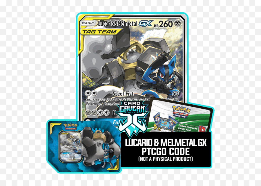 Melmetal Gx - Lucario Melmetal Gx Png,Lucario Png