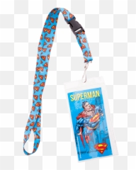 Dc Comics Superman Logo Lanyard - Cartoon Png,Superman Logo Images