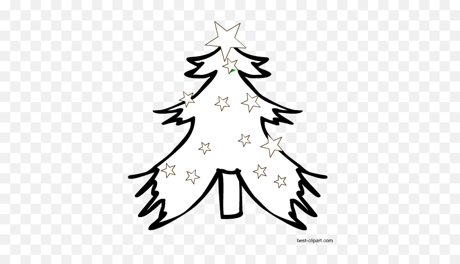 Free Christmas Clip Art Santa Gingerbread And - Christmas Printables For Kids Png,White Christmas Tree Png