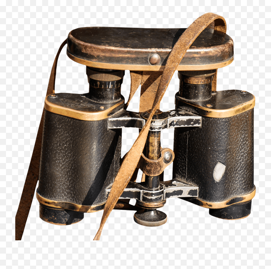 Very Old Binoculars Transparent Png - Old Fashioned Binoculars Png,Binoculars Png