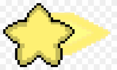 Shootingstar - Simple Pixel Art Png,Pixel Star Png