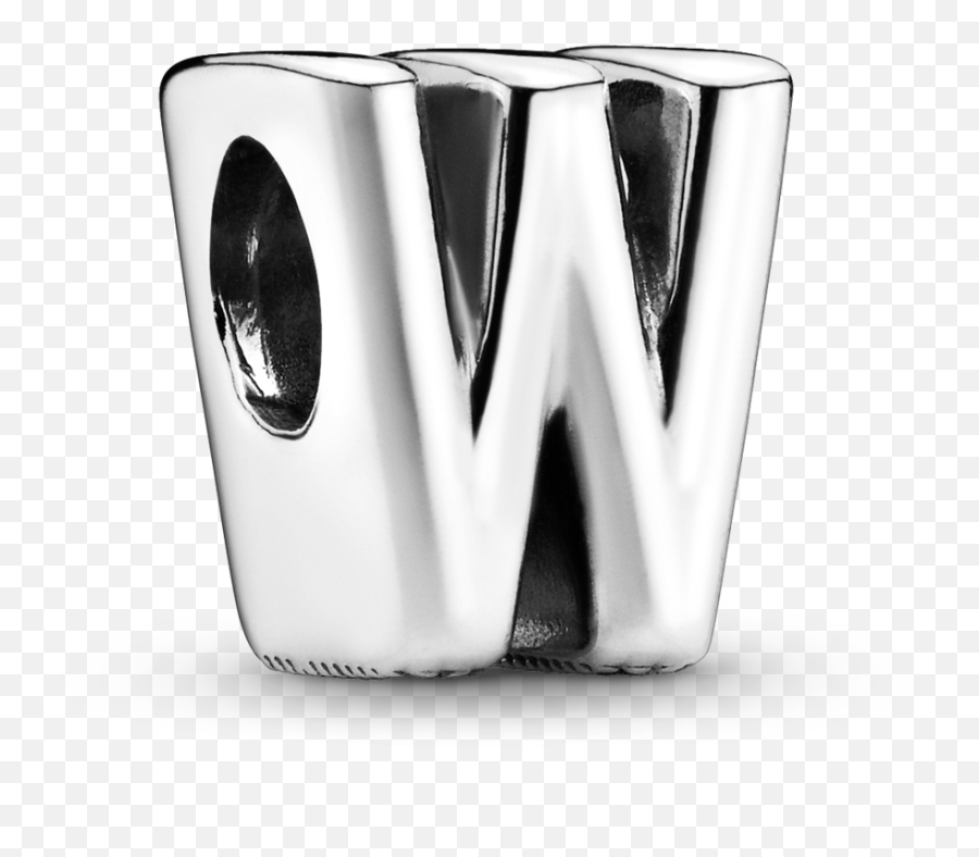 Letter W Alphabet Charm Pandora Hk - Pandora Charms W Png,Coffee Ring Png