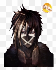 Anime Boy Png Photo Arts - Male Anime Characters With Black Hair,Anime Boy Transparent