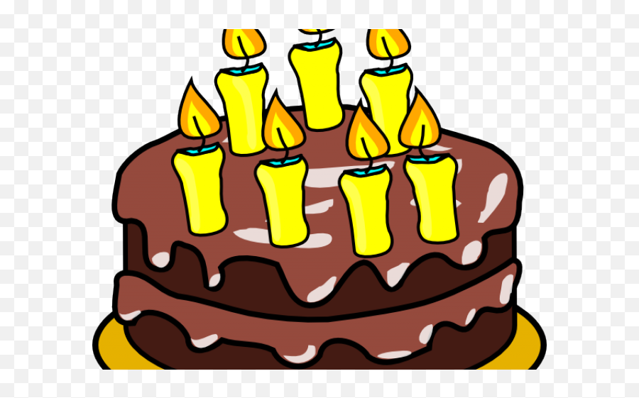 Download Hd Birthday Cake Clipart Emoji - Birthday Cake Clip Vector Birthday Cake Clipart Free Png,Birthday Emoji Png