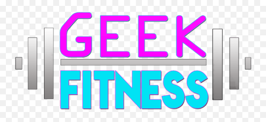 Cropped - Geekfitnessbarbelllogotransparentpng Geek Fitness Colorfulness,Barbell Logo