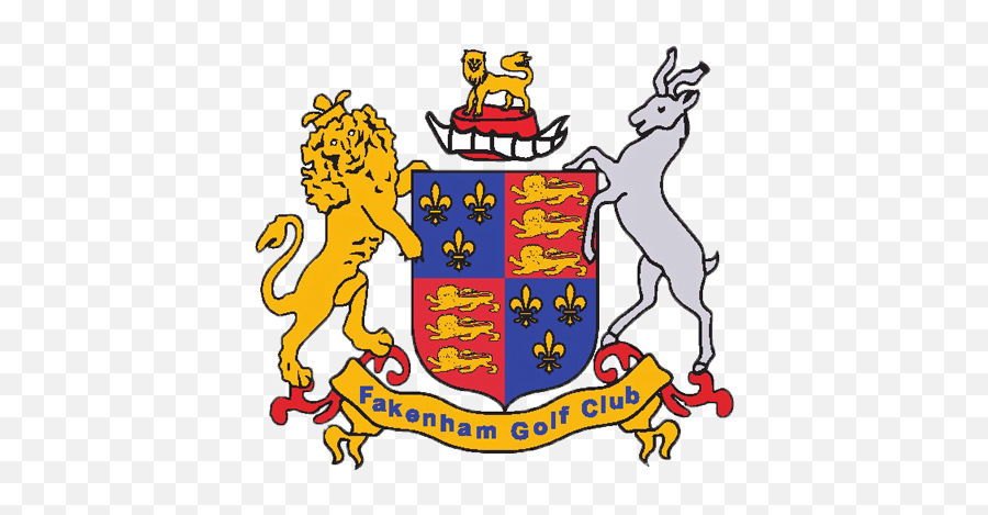 The Fakenham Golf Club History Commenced In 1889 - Crest Png,Golf Club Transparent