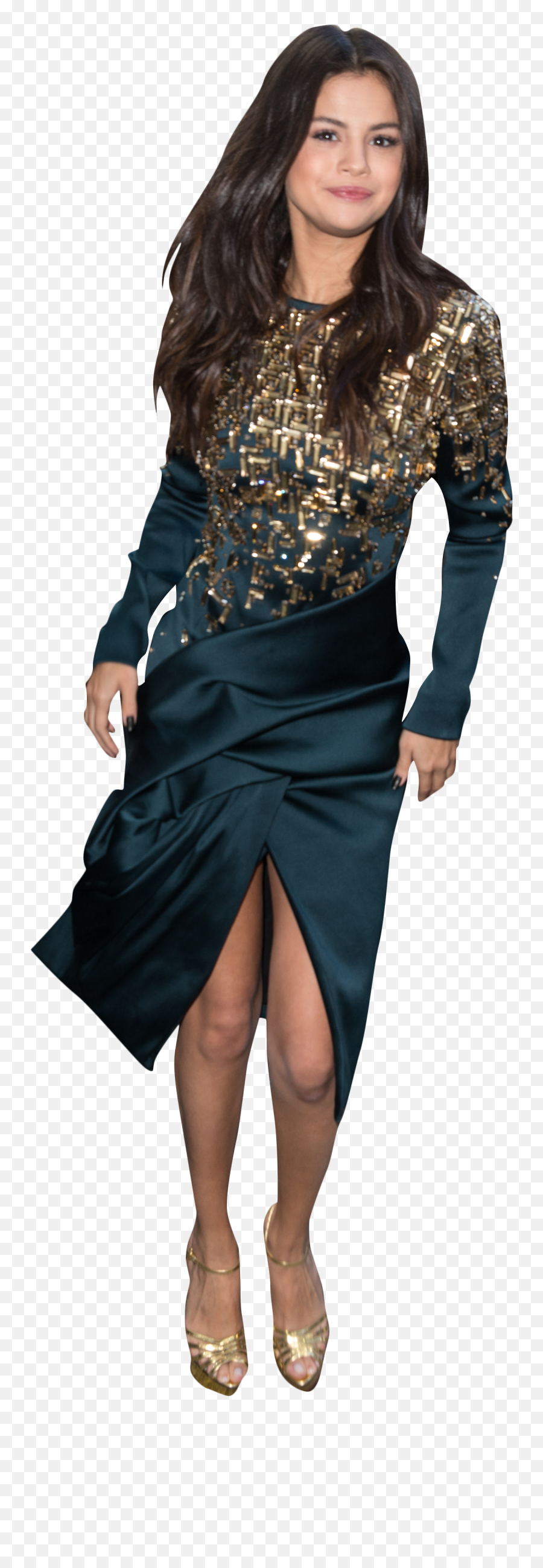 Selena Gomez Blue Dress Png Image Dresses - Pencil Skirt,Singer Png