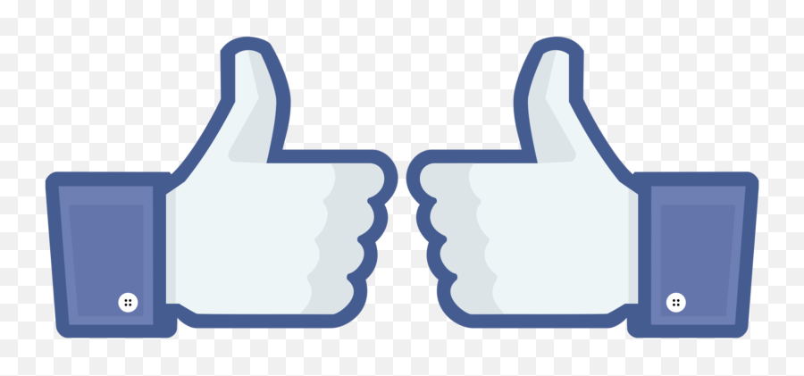 Like Icon For Facebook 387980 - Free Icons Library Facebook Thumbs Up Grey Png,Facebook Reactions Png