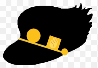 Jotaro Hat Emoji - Transparent Background Jotaro Hat Transparent Png,Jojo Hat Png
