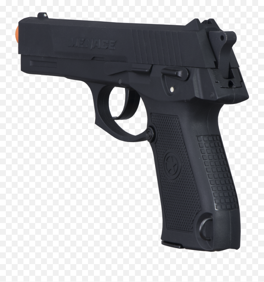 Menace - Gun Png Back,Pistol Png