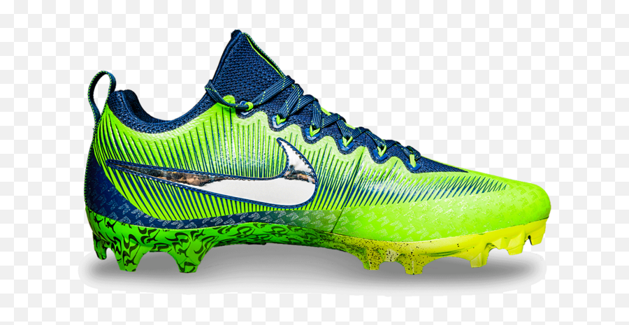 Russell Wilson Richard Sherman Among - Seahawks Football Cleats Green Png,Russell Wilson Png