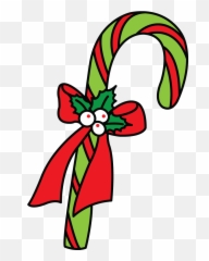 Cane Drawing Hard Candy Clipart Download - Christmas Canes To png