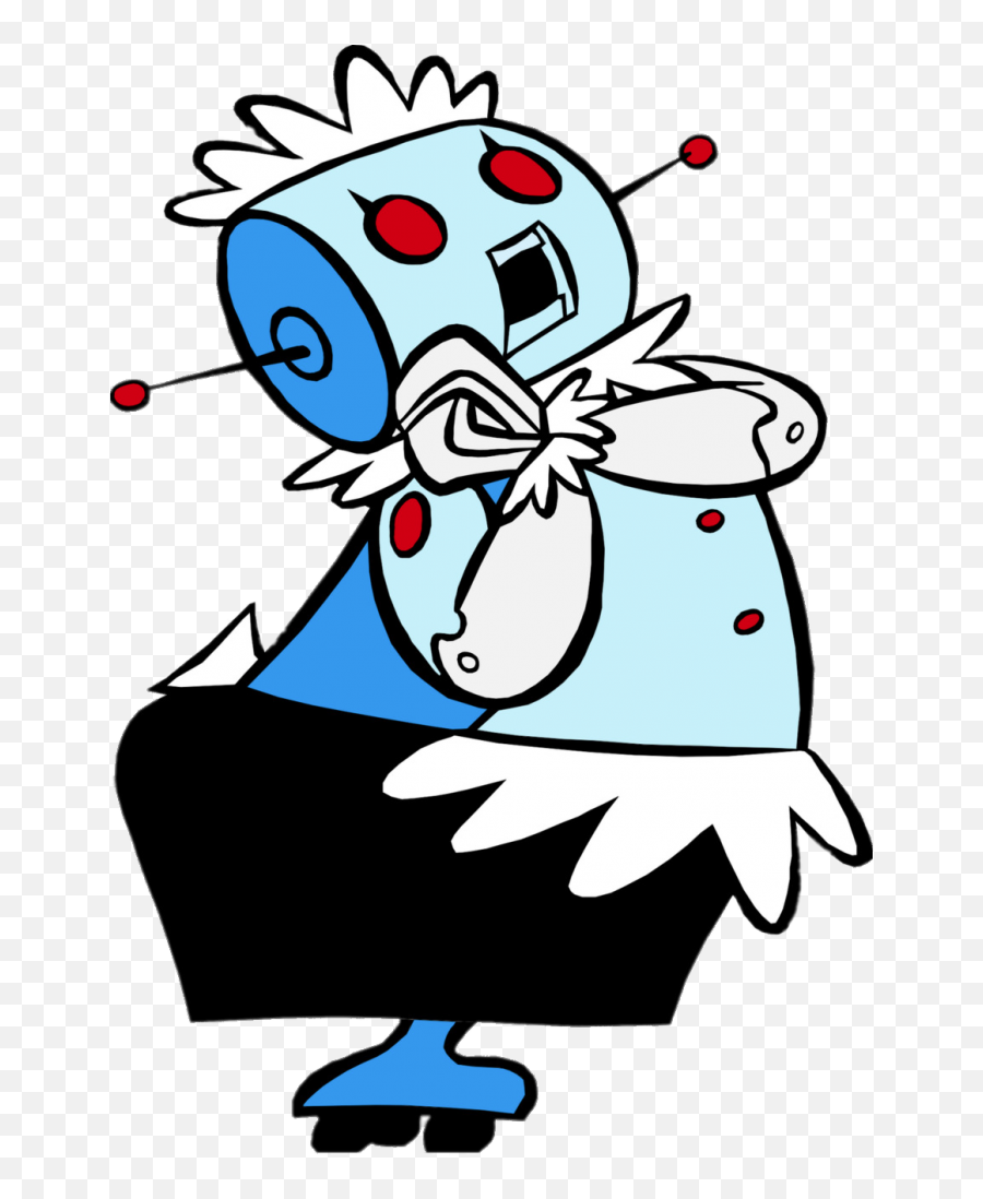 Check Out This Transparent The Jetsons Robot Rosie Png Image - Rosie From The Jetsons,Robot Transparent Background
