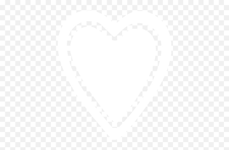 White Heart 18 Icon - Free White Heart Icons Girly Png,White Heart Png