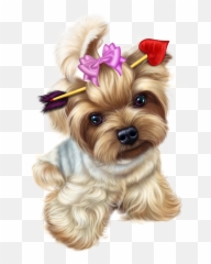 Transparent Background Yorkie Clipart - Transparent Background Yorkie Clipart Png,Yorkie Png
