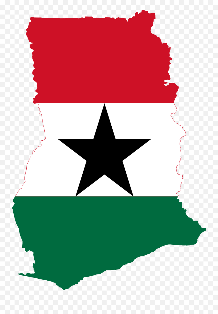 Fileflag - Map Of Ghana 19641966svg Wikimedia Commons Ghana Flag Png,Ghana Flag Png