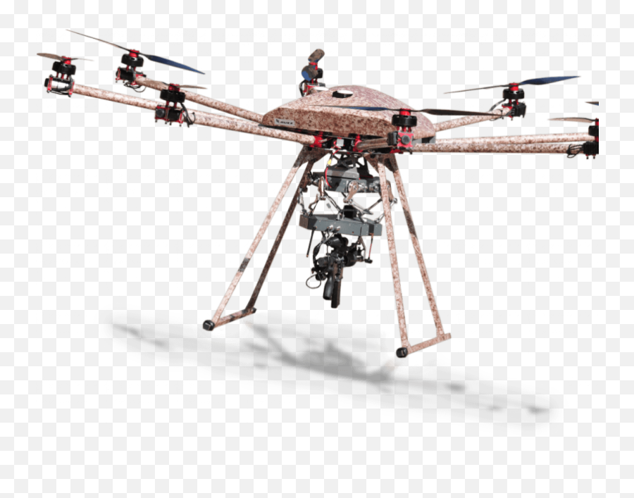 Stabilized Drone With Machine Gun And Grenade Launcher - Tikad Drone Png,Drone Png