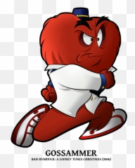 Download Gossammer Cartoon Tv Styles - Christmas Looney Tunes Characters png