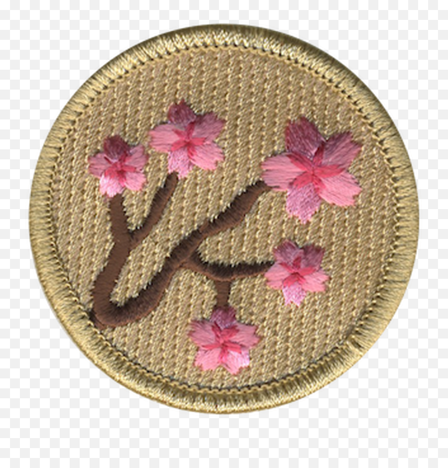 Cherry Blossom Patrol Patch - Embellishment Png,Cherry Blossom Petals Png