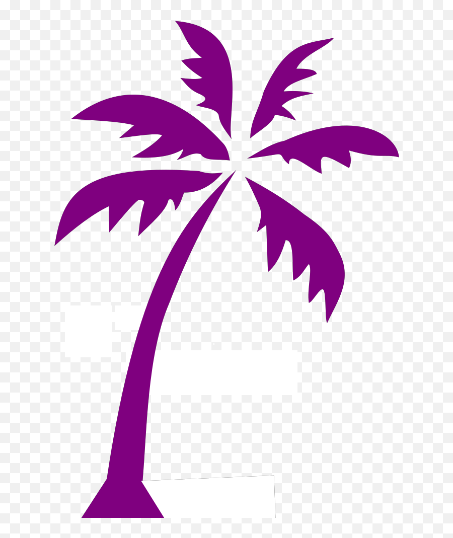 Blue Palm Tree Png Svg Clip Art For Web - Download Clip Art Palm Tree Clip Art Island Logo,Palm Tree Emoji Png
