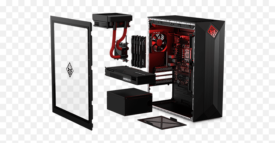 3 Best Gaming Pc Cases - Hp Omen 30l Png,Transparent Computer Case