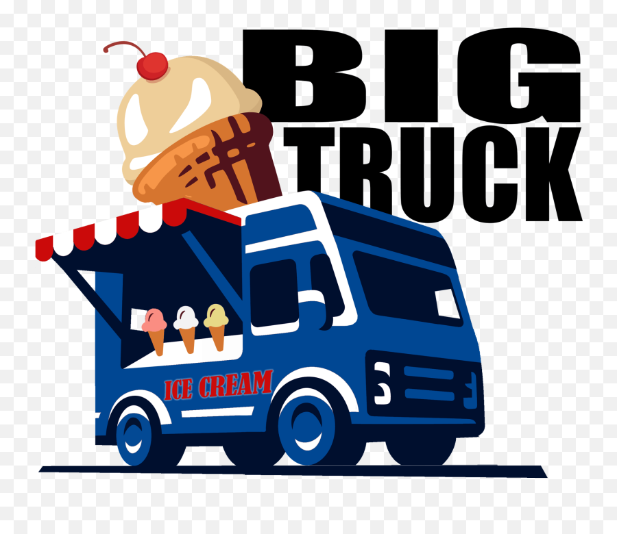 Big Truck Ice Cream District Denver Uptown Co 80218 - Commercial Vehicle Png,Ice Cream Truck Png