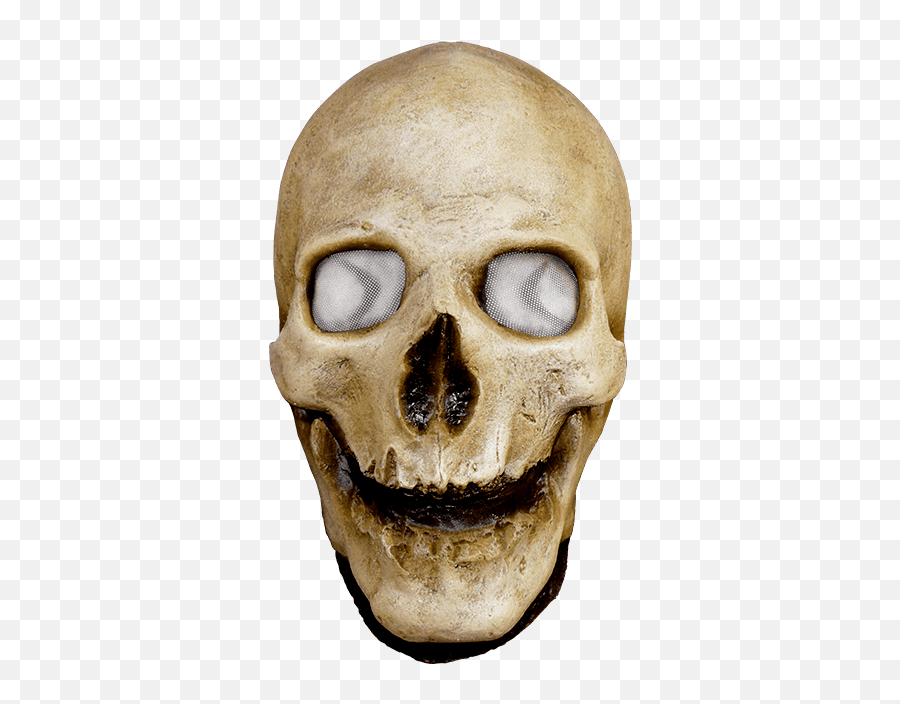 Antique Skull Halloween Mask - Antique Skull Mask Png,Skull Mask Png