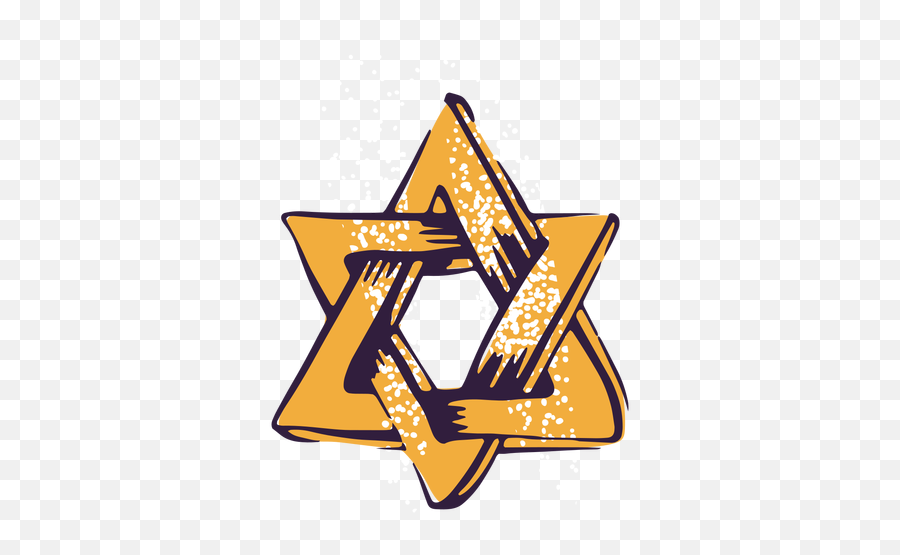 David Star Jewish Symbol Illustration - Transparent Png Jewish Symbol,Star Symbol Png