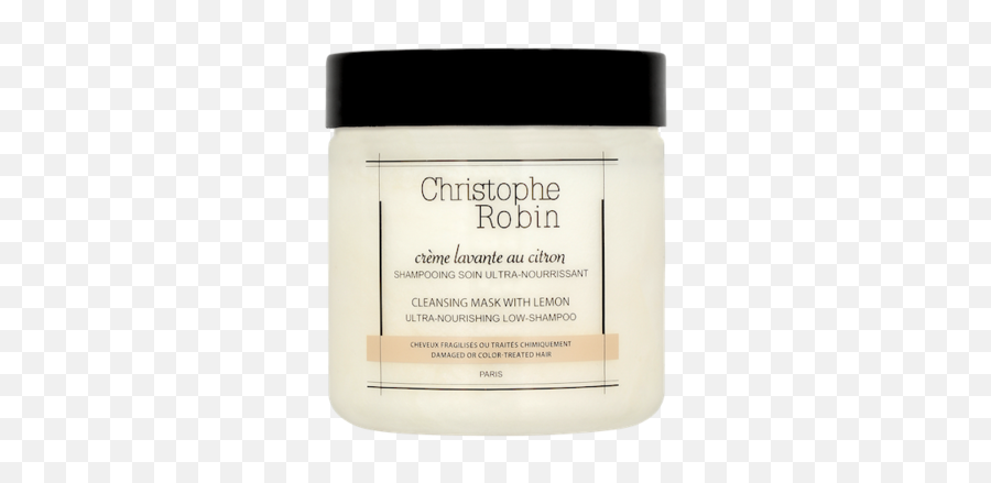Cleansing Mask With Lemon - Cleansing Mask With Lemon 250ml By Christophe Robin Png,Robin Mask Png