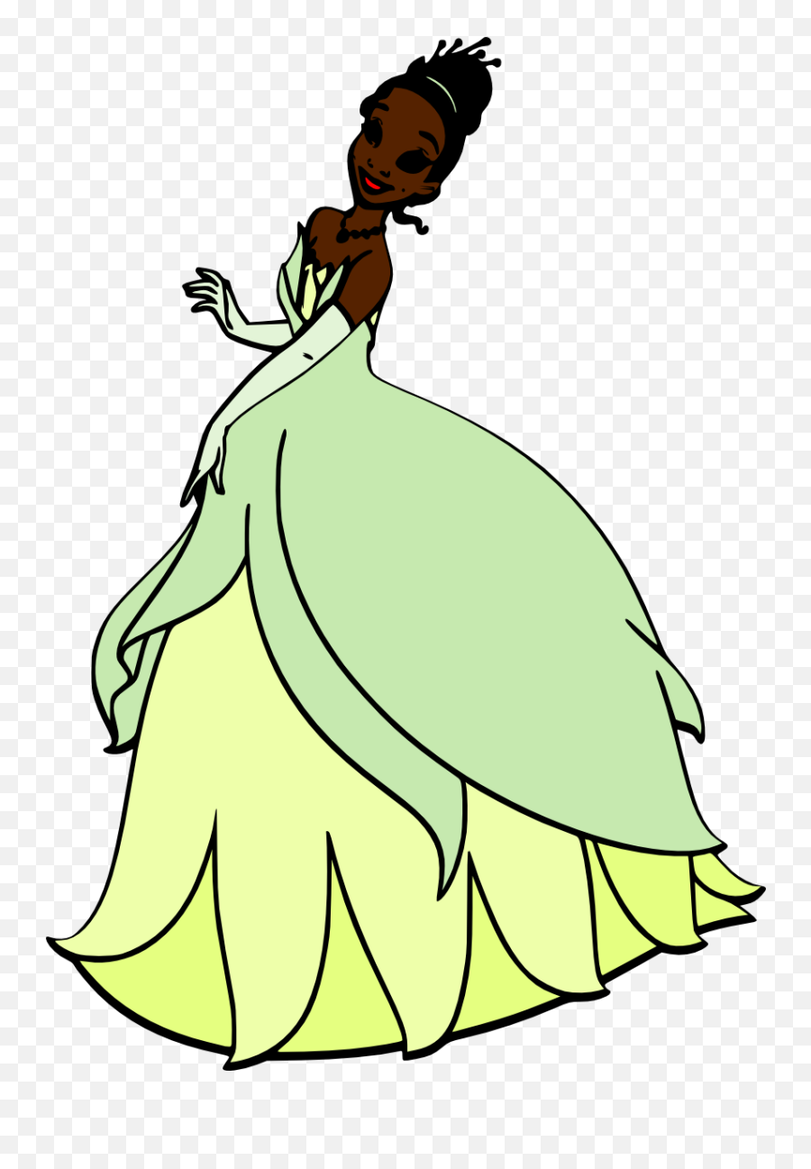 Princess Tiana Svg Png