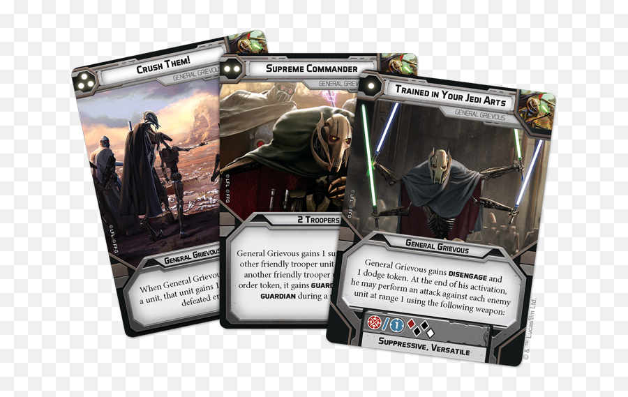 The Doom Of Republic - Fantasy Flight Games Fictional Character Png,General Grievous Png