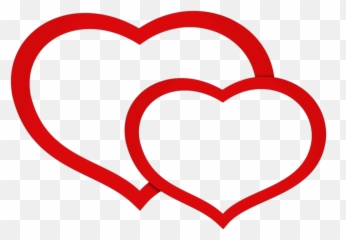 Free Transparent Heart Cliparts Download Art - Double Images Png