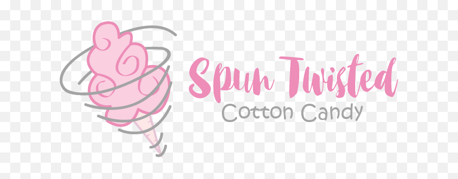 Logo Design Contest For Spun Twisted - Girly Png,Cotton Candy Logo