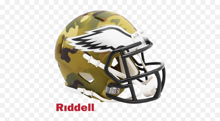 Philadelphia Eagles Camo Mini Speed - Browns Helmet 2020 Png,Riddell Speed Classic Icon
