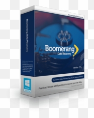 Boomerang Data Recovery - Multimedia Software png