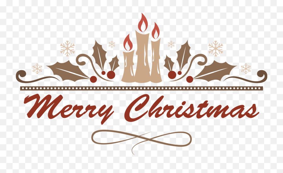 Vector Merry Christmas Candle Posters - Merry Christmas Vector Png,Christmas Vector Png