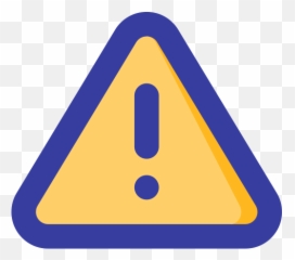 Error - Free Signs Icons Alert Free Icon Png,Blue Triangle Png