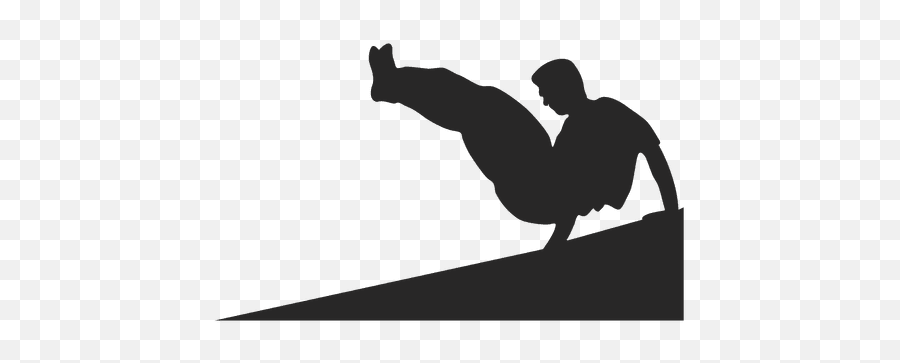 Parkour Jumping Silhouette 11 - Transparent Png U0026 Svg Jumping Parkour Silhouette,Parkour Icon