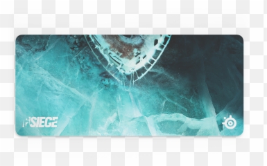 How To Get The Black Ice Skin Rainbow Six Siege Steelseries - Steelseries Mouse Pad png